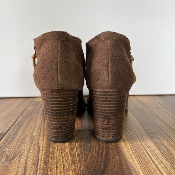 Sperry Zip Ankle High Heel Booties - Picture 4 of 6